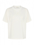 Kaffe - Kaberisa T-Shirt - L&uuml;hikeste varrukatega - XS