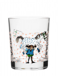 Muurla - Drikkeglas 2 Dl Pippi & Den Lille Mand - Cups - 20 CL