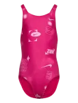 NIKE SWIM - Nike Hydrastrong Multi Print Fastback One Piece - Ujumisriided - 160-170