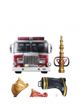RoomMates - Wallstickers - Fire Brigade/Fire Trucks - Vehicles - ONE SIZE