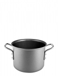 Eva Trio - Grey Line Gryde 2,5 L 16 Cm Keramisk Slip-Let&reg; Bel&aelig;gning - Kastrulid - 2.5L&Oslash;16CM