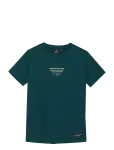 Indian Blue Jeans - T-Shirt Chest And Backprint - L&uuml;hikeste varrukatega - 110