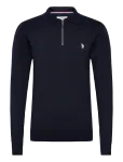 U.S. Polo Assn. - Rocky Reg Hz Uspa M Knit - Poolpika lukuga džemprid - XL