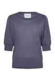Minus - Msliva Puff Sleeve Metallic Knit Pullover - Džemprid - XL