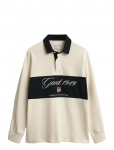 GANT - Blocked Heavy Rugger - Pikkade varrukatega - XXXXL
