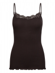 Rosemunde - Rwbernadine Organic Sl Strap Lace T - Varrukateta - XL