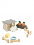 Done By Deer - Tiny Farm Play Set Sheepy Colour Mix - Puidust kujud - ONE SIZE