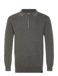 Mos Mosh Gallery - Mmgroyce Zip Polo Knit - Poolpika lukuga džemprid - XL