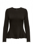 ONLY - Onlkenya L/S Peplum Top Jrs - Pikkade varrukatega - S
