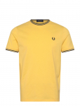 Fred Perry - Twin Tipped T-Shirt - L&uuml;hikeste varrukatega - S
