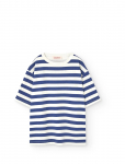 THE ANIMALS OBSERVATORY - Stripes Navy Collie T-Shirt - L&uuml;hikeste varrukatega - 10 Y