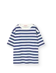 THE ANIMALS OBSERVATORY - Stripes Navy Collie T-Shirt - L&uuml;hikeste varrukatega - 10 Y