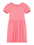 Huttelihut - Dress Ss Rib - L&uuml;hikeste varrukatega vabaajakleidid - 128