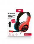 BIG BEN - Wired Stereo Headset Red + Blue - Peakomplektid - ONE SIZE