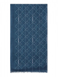 Calvin Klein - Emblem Aop Dot﻿ted Stole - Kerged sallid - ONE SIZE