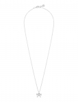 SN&Ouml; Of Sweden - Eira Bow Pendant Neck 45 S/Clear - 45 Cm - &Otilde;rnad kaelakeed - 45 CM