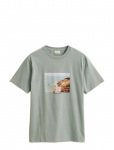Gant - Scenery Graphic Ss Tshirt - L&uuml;hikeste varrukatega - S