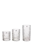 ERNST - Ernst Vase/Candleholder 3-Set Patterned Glass - Teek&uuml;&uuml;nlajalad - ONE SIZE