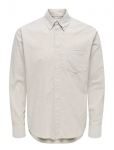 ONLY & SONS - Onsgaton Reg Ls Shirt 0360 Frml - Vabaaja s&auml;rgid - XXL