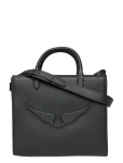 Zadig & Voltaire - Angel Tote Grained Leather - Kandekotid - ONE SIZE