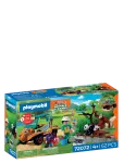 PLAYMOBIL - Zoo: Dyrepasser Med K&oslash;ret&oslash;j - Playmobil Animals & Friends - ONE SIZE