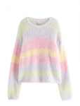 Lindex - Sweater Knitted Rainbow - Kudumid - 170