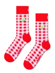 Happy Socks - Gingham Lime Sock - Tavalised sokid - 41-46