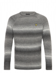 Lyle & Scott - Ribbed Ombre Jumper - &Uuml;mara kaelusega - M