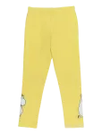 MOOMIN - Rosdalen Leggings Gul 98 - Retuusid - 128