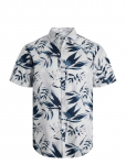 Jack & Jones - Jjhonolulu Aop Shirt Ss - L&uuml;hikeste varrukatega s&auml;rgid - M