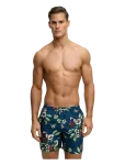 Superdry - Hawaiian Print 16 Swim Short - L&uuml;hikesed p&uuml;ksid - S