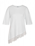 NOISY MAY - Nmeasy Lace Detail S/S T-Shirt /Tnt - L&uuml;hikeste varrukatega - L