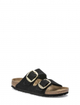 Birkenstock - Arizona Big Buckle Lenb Black (Gold) - Madalad sandaalid - 41