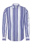 Morris - Douglas Linen Mix Stripe Shirt-Classic Fit - Vabaaja s&auml;rgid - L