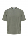 ONLY & SONS - Onsdistress Rlx Ss Tee Noos - L&uuml;hikeste varrukatega - XS