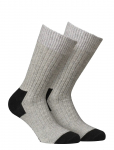 Alpacasocks&Co - Merino Cashmere Ribbed Crew 1-Pack - Tavalised sokid - 39-42