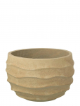 J-Line - Flwrpot Waves+Outdoor Bei S - Lillepotid - H24.5CM