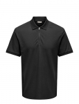 ONLY & SONS - Onscory Reg Ss Halfzip Polo Frml Tee - L&uuml;hikeste varrukatega - XS