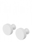 Blomus - Set Of 2 Wall Hooks - &Oslash; 3 Cm - Rof - White - Konksud - &Oslash; 3CM