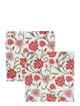Anna + Nina - Garden Reverie Napkin Set Of 2 - Riidest salvr&auml;tikud - ONZE SIZE