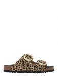 Scholl - Sl Noelle Leather Leopard - Madalad sandaalid - 41