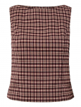 Pieces - Pcalyssa Sl Checked Top - Varrukateta - XL
