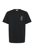 Maison Kitsune - Cafe Kitsune Coffee Cup Relax Tee-Shirt - L&uuml;hikeste varrukatega - L