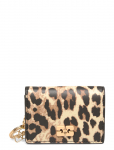 Ganni - Bou Card Holder With Flap Print - Kaarditaskud - ONE SIZE