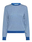 Mads N&oslash;rgaard - Fine Merino Emma Stripe Knit - Džemprid - XL