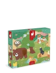 Janod - Janod - Forest Tactile Puzzle - Hariduslikud m&otilde;istatused - ONE SIZE
