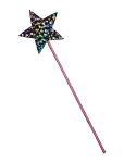 Mimi & Lula - Magic Wand - Dazzle Sequin - Kost&uuml;&uuml;mide aksessuaarid - ONE SIZE