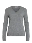 Vila - Viril V-Neck L/S  Knit Top - Noos - Džemprid - M