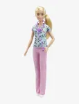 Barbie - Nurse Doll With Scrubs, Clothes And Accessories - Nukud - ONE SIZE