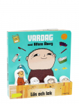 Barbo Toys - Alfons &Aring;berg - Book With 4 Wooden Figures - (Se) - L&auml;s Och Lek - Puidust kujud - ONE SIZE